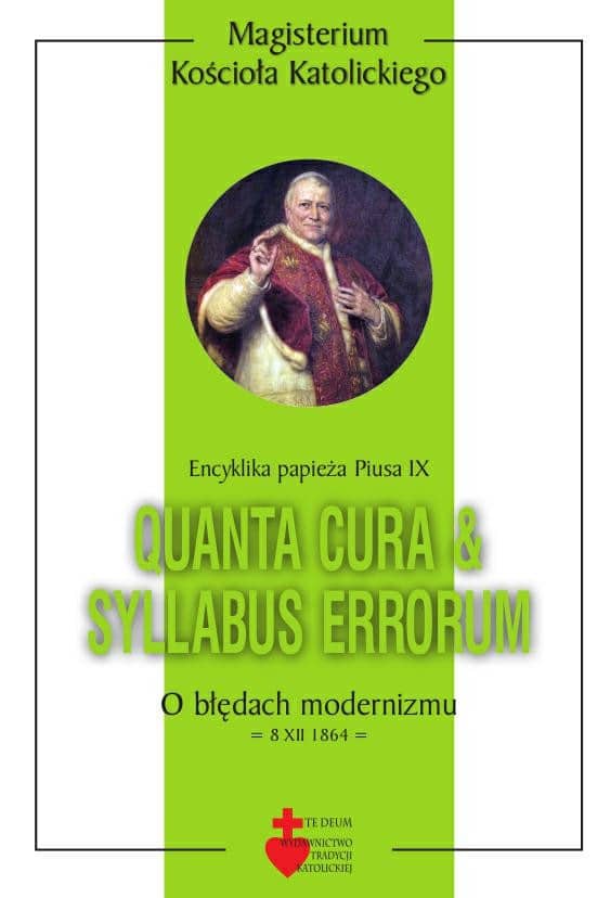 O B dach Modernizmu Quanta Cura Syllabus Sklep Magna Polonia O B dach Modernizmu Quanta Cura Syllabus Sklep Magna Polonia