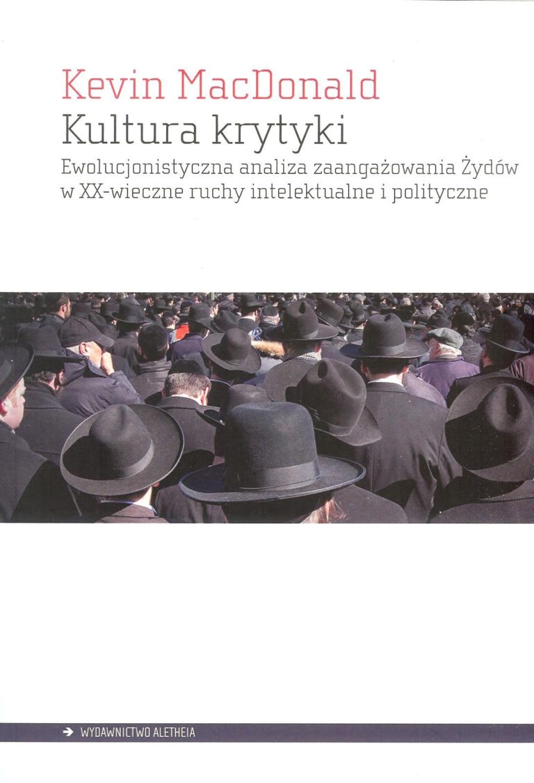 Kultura krytyki. Ewolucjonistyczna analiza zaangażowania Żydów...