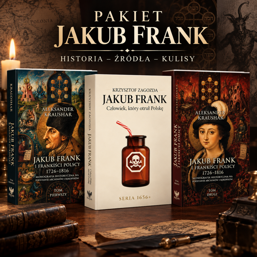 Pakiet trzech książek o Jakubie Franku i frankistach